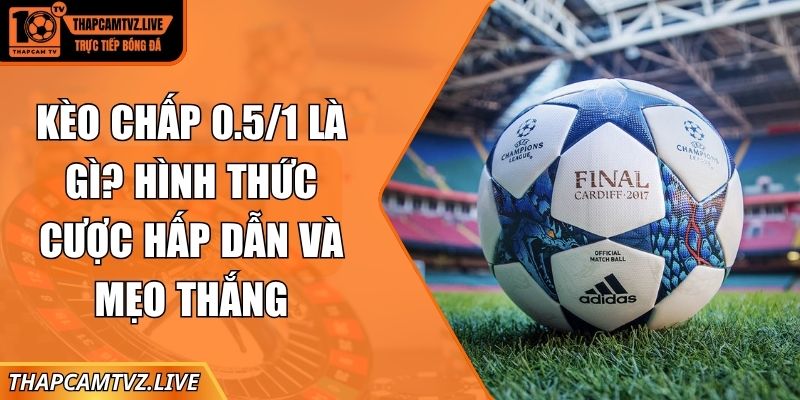kèo chấp 0.5/1 là gì