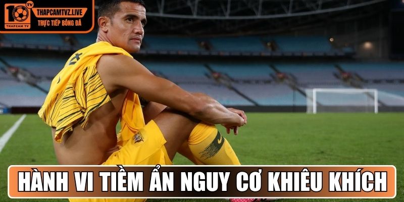 Hành vi tiềm ẩn nguy cơ khiêu khích