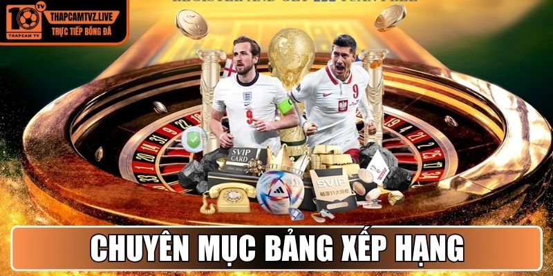 Chuyên mục Bảng xếp hạng