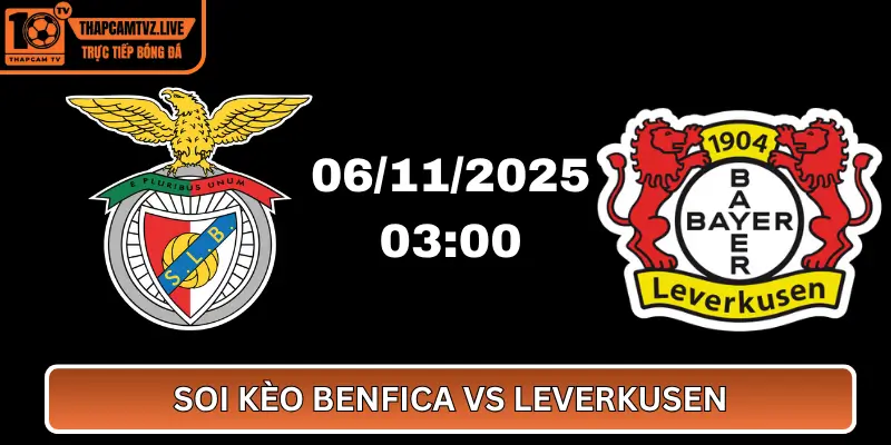 Soi Kèo Benfica vs Leverkusen